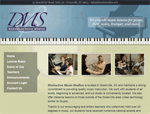 Tablet Screenshot of dmusicstudios.com